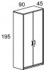 Armario ancho 90cm.con puertas